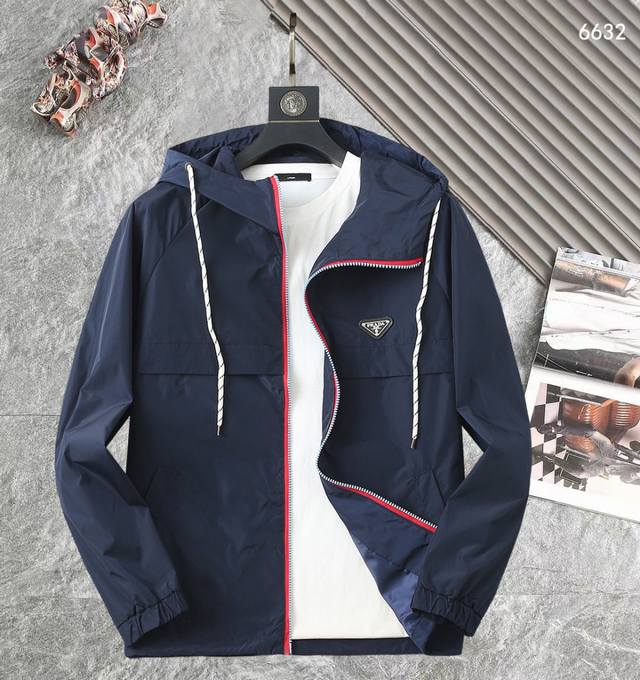 Prada High-Quality 2025 Spring/Autumn New Jacket, runway new product in perfect