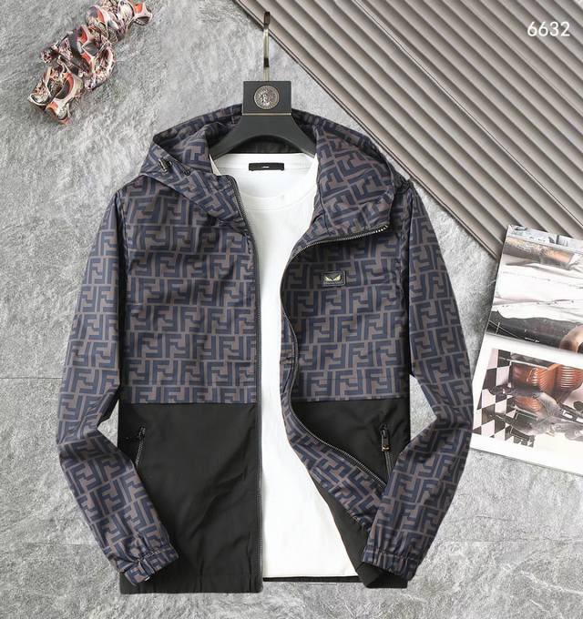 Fendi High-Quality 2025 Spring/Autumn New Jacket, runway new product in perfect