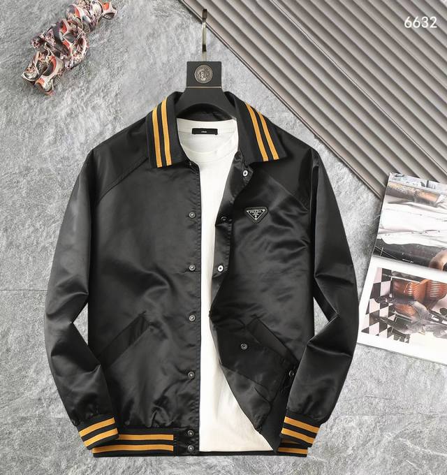Prada High-Quality 2025 Spring/Autumn New Jacket, runway new product in perfect