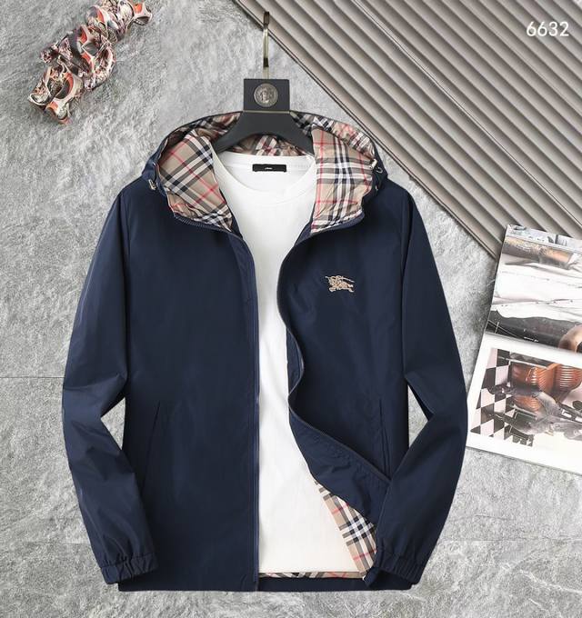 Burberry High-Quality 2025 Spring/Autumn New Arrival Jacket. A runway new arriv