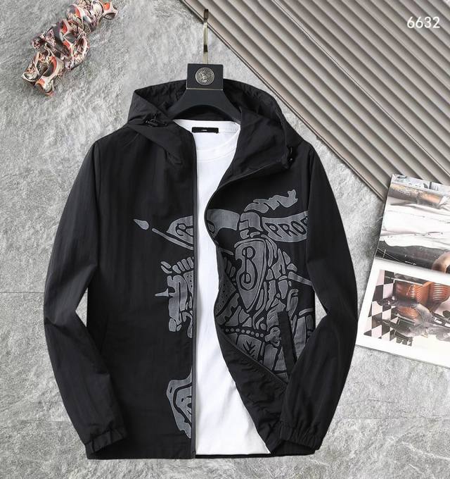 Burberry High-Quality 2025 Spring/Autumn New Arrival Jacket. A runway new arriv