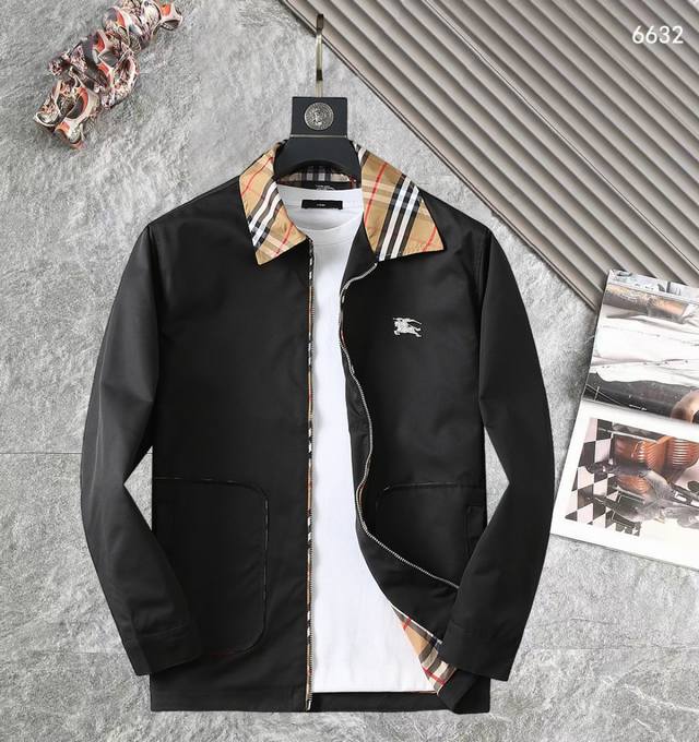 Burberry High-Quality 2025 Spring/Autumn New Arrival Jacket. A runway new arriv