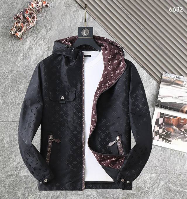 Louis Vuitton LV High-Quality 2025 Spring/Autumn New Arrival Jacket, runway new