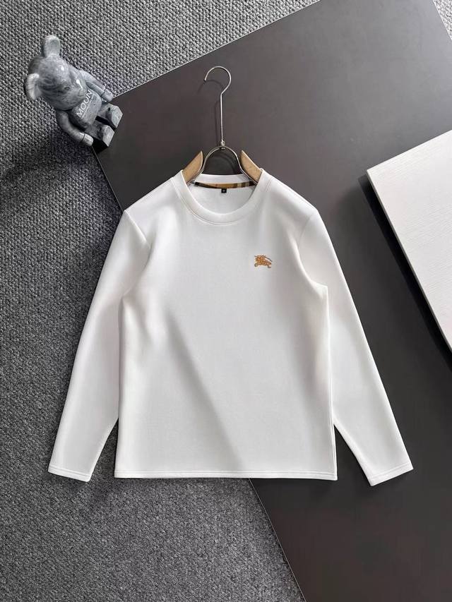 Burberry Autumn/Winter New Fashion Casual Long-Sleeve T-Shirt, made from select