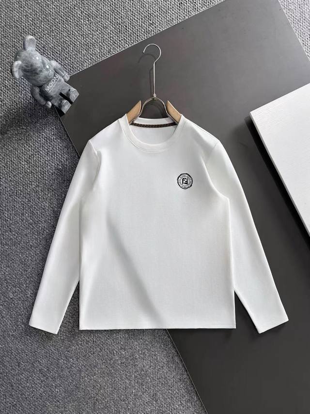 Fend 2025 Autumn/Winter New Fashion Casual Long-Sleeve T-Shirt, made from selec