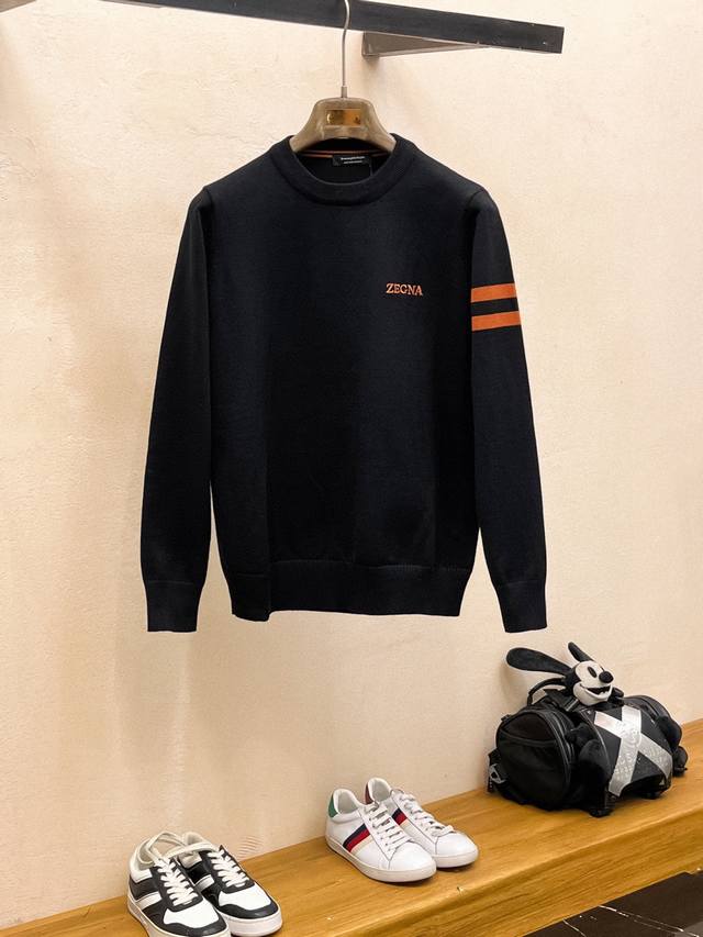 Zegna Autumn/Winter Classic Collared Wool Sweater, in Excellent Condition!!! Woo