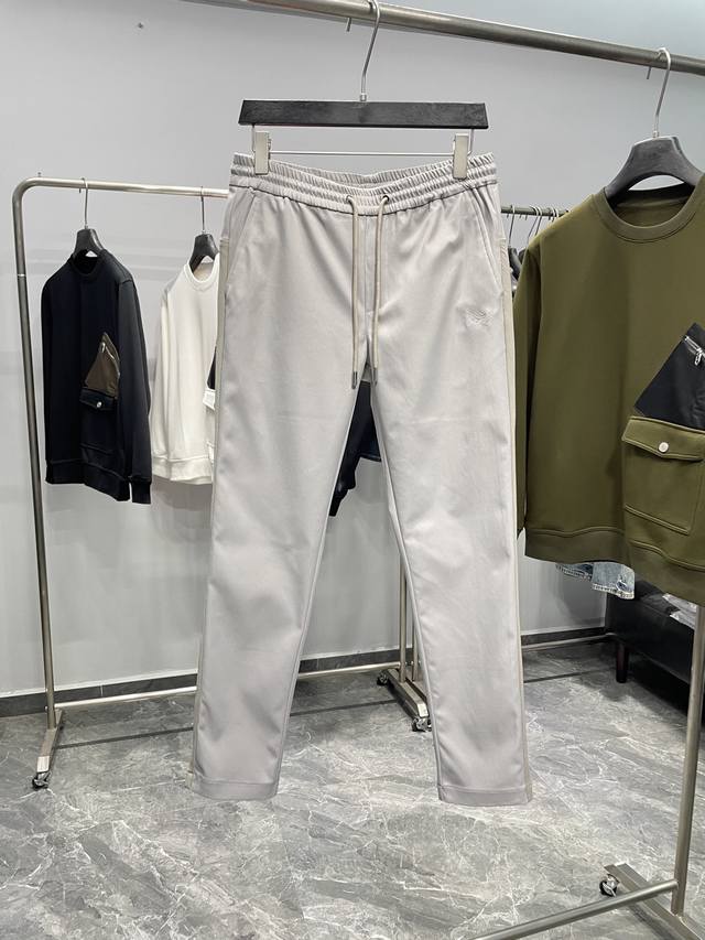 Arc25Fw Autumn New Arrival: Men's Casual Drawstring Sports Pants with Mesh Panel