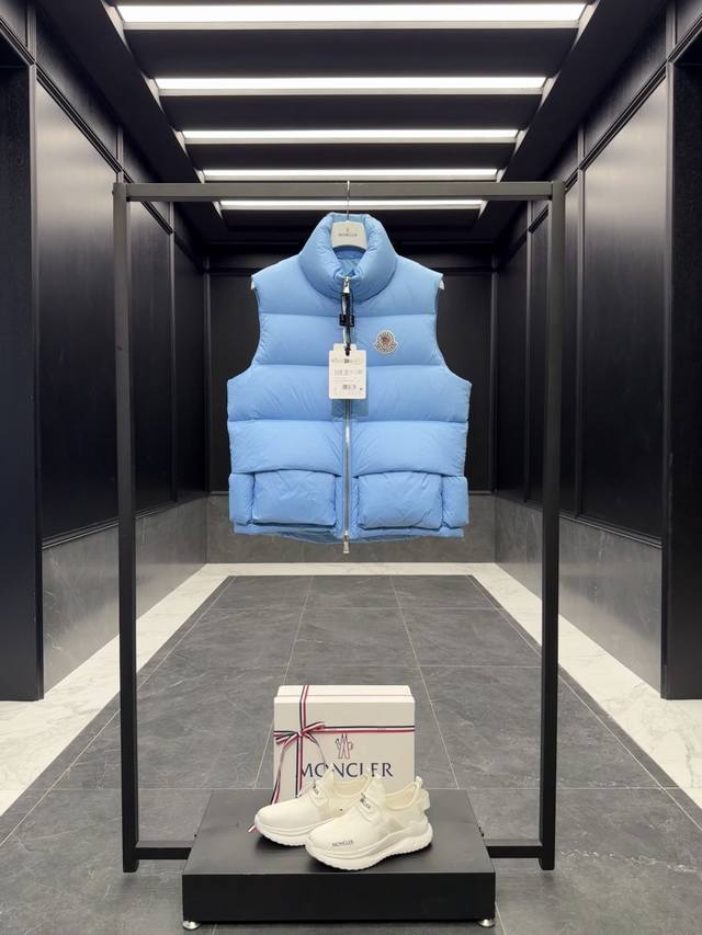 Premium Down Vest - Moncler X Christopher Raxxy Celebrity Style, Unisex 3D Quil