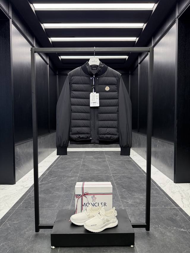 Premium Down Moncler Verney Men's 3-in-1 Short Down Jacket. Original purchase a