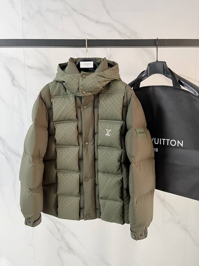 Louis Vuitton #25 Autumn/Winter Men's Fashion Down Jacket A light luxury, fashio