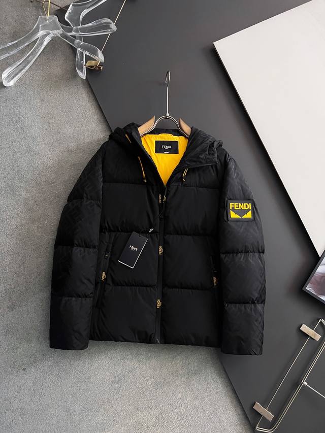 Top-of-the-line Fend Goose Down Jacket, 2025 Autumn/Winter New Style, Original