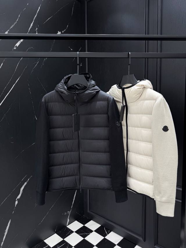 2025 Autumn/Winter New Down Jacket with Knitwear, Original 1:1 Custom Made, All