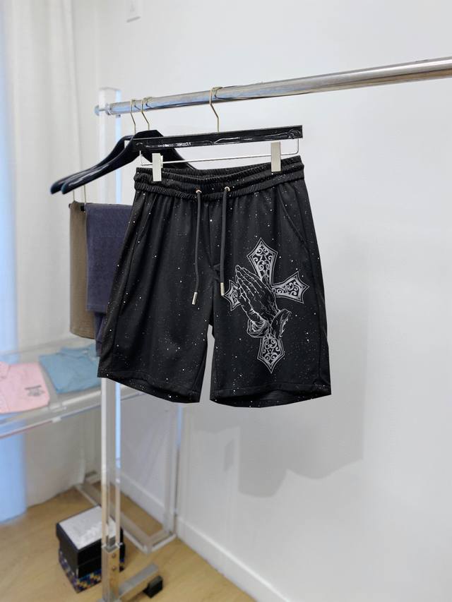 Chrome Hearts 2025 Summer New Arrival Original Casual Shorts, Luxurious Classic