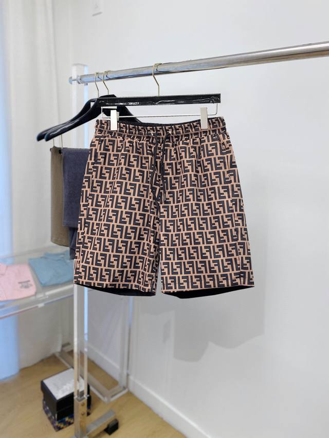 Fendi 2025 Summer New Arrival Original Casual Shorts, Luxurious Classic Brand O