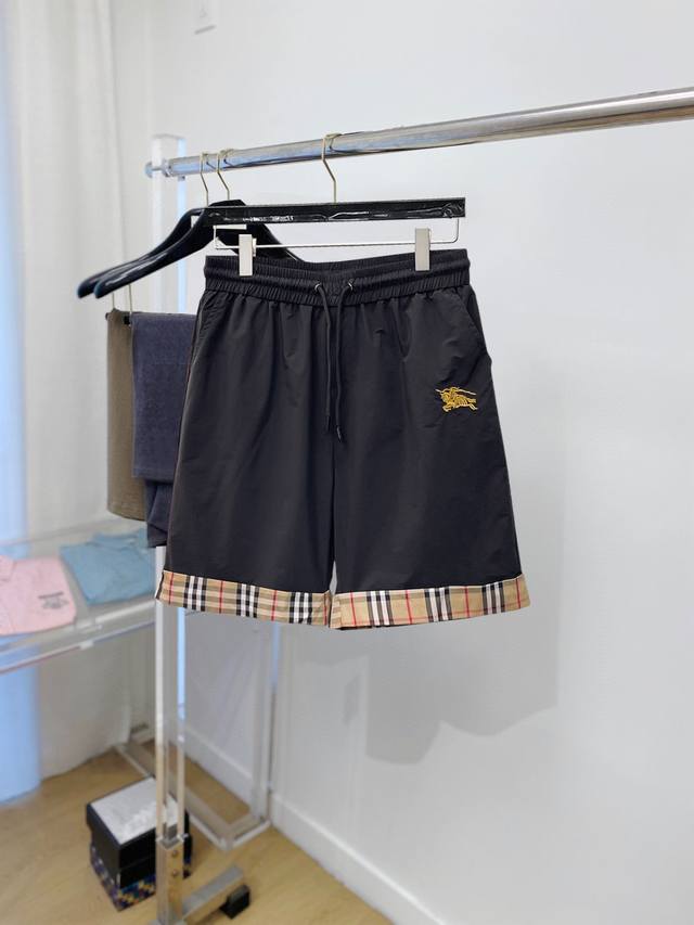 Burberry 2025 Summer New Arrival Original Boutique Casual Shorts. Luxurious cla