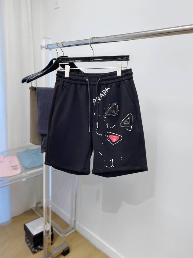 Prada 2025 Summer New Arrival Original Boutique Casual Shorts. Luxurious classi