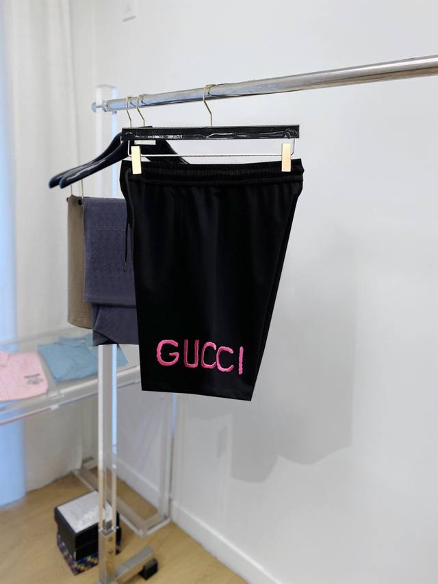 Gucci 2025 Summer New Arrival Original Boutique Casual Shorts. Luxurious classi