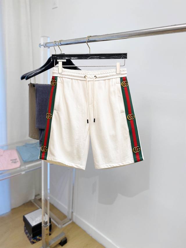 Gucci 2025 Summer New Arrival Original Boutique Casual Shorts. Luxurious classi