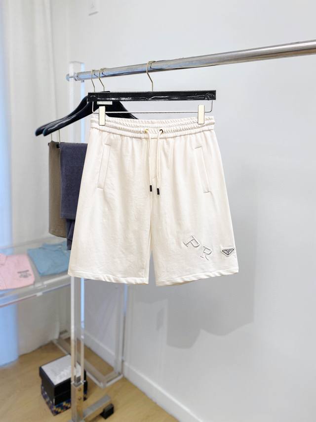 Prada 2025 Summer New Arrival Original Boutique Casual Shorts. Luxurious classi