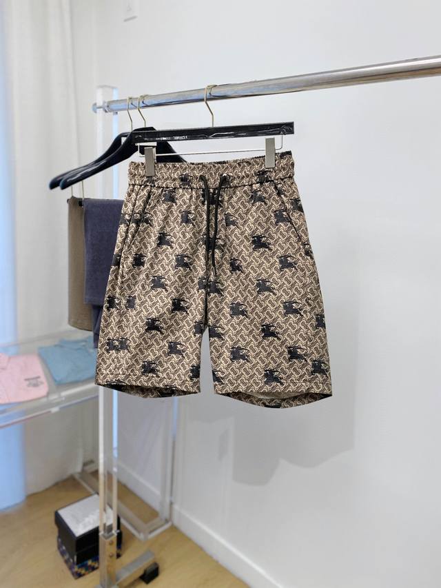 Burberry 2025 Summer New Arrival Original Boutique Casual Shorts. Luxurious cla