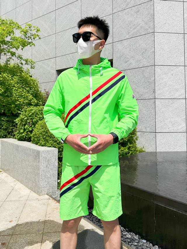 Moncler 2025 Summer Sun Protection Clothing and Shorts Set, a luxurious high-en