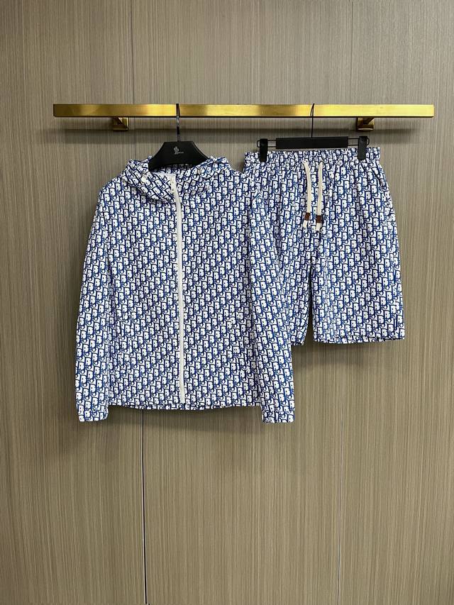 Dior 2025 Summer Sun Protection Clothing and Shorts Set, a luxurious haute cout