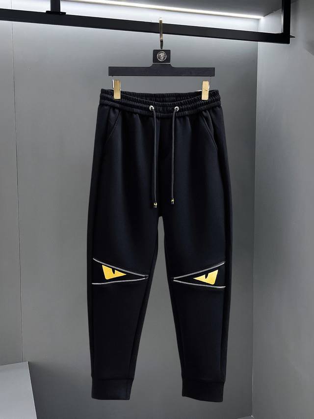 Fendi 2025 Spring/Autumn New Casual Pants! Available simultaneously on the offi