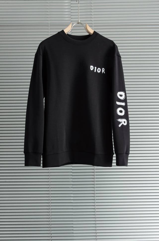 New# Di#Or Dior 2025Fw Crew Neck Long Sleeve Men's Pullover Sweatshirt# The text