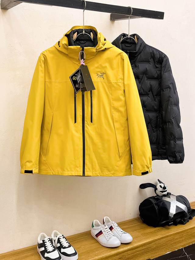 Top-tier Arc'teryx down 3-in-1 detachable Arc'teryx Braun embroidery, different