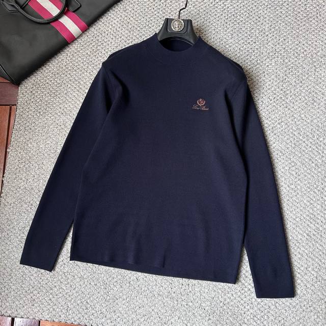 Lp A classic crew neck wool sweater highly recommended by sophisticated gentleme