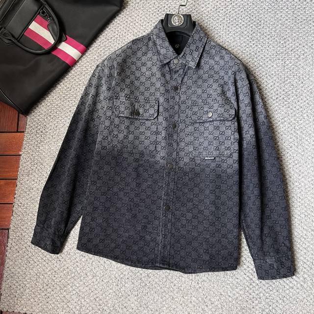 Gucci 2025 Fall/Winter New Jacket! High-end custom denim jacket, top-notch qual