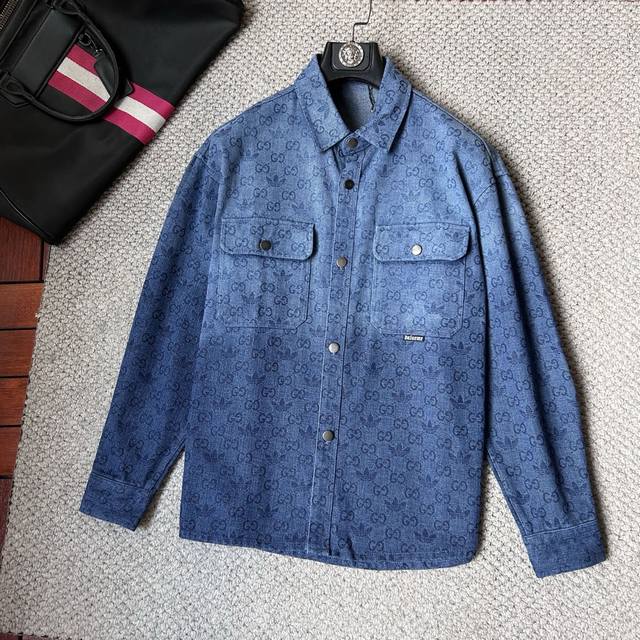 Gucci 2025 Fall/Winter New Jacket! High-end custom denim jacket, top-notch qual