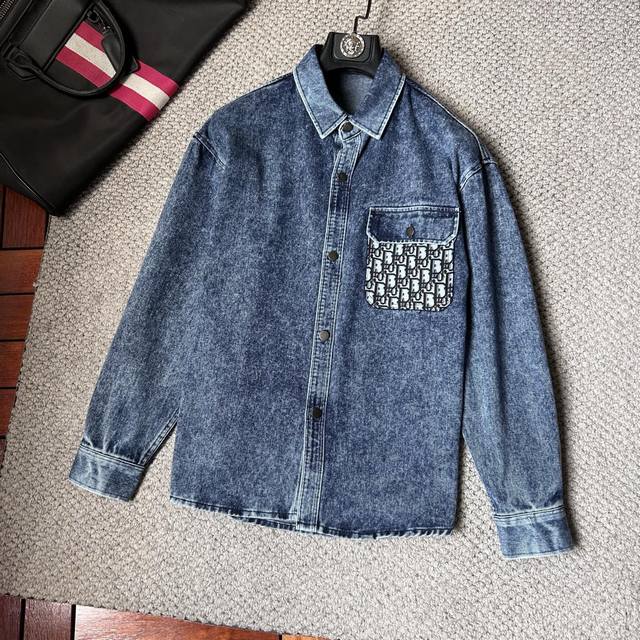 Dr 2025 Autumn/Winter New Jacket! High-end custom denim jacket, top-notch qualit