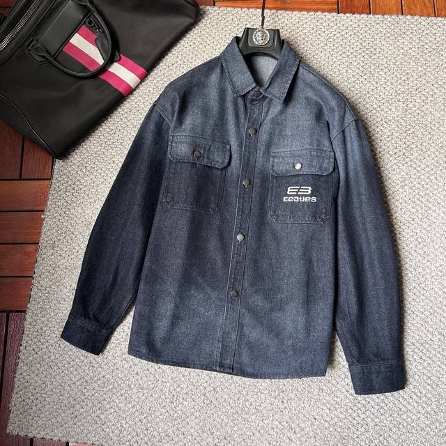 Paris 2025 Autumn/Winter New Jacket! High-end custom denim jacket, top-notch qu