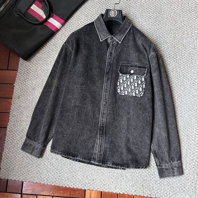 Dr 2025 Autumn/Winter New Jacket! High-end custom-made denim jacket, top-notch q