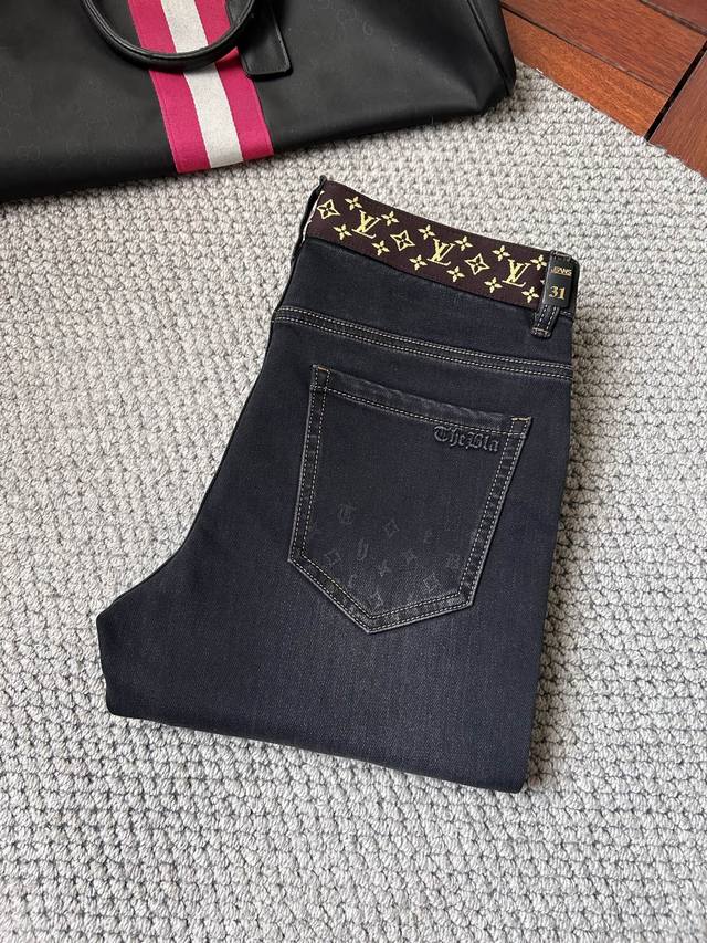 Louis's 2025 Autumn/Winter Newest Fleece-Lined Jeans - Effortless in Boutiques,