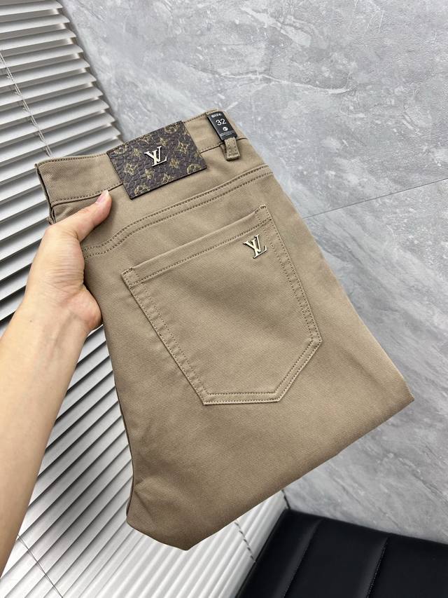 Lv''High-end custom-made, 2025 Autumn/Winter latest denim jeans, available in st