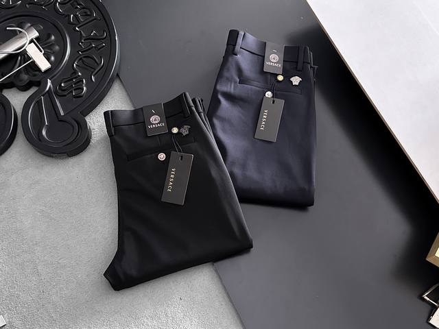 Versac''New Casual Pants/Dress Pants, Autumn/Winter Thick Style, High-End Custom