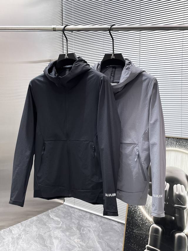 Lulu Lemon 2025 New Lightweight Hooded Jacket, stylish and cool, simple and vers