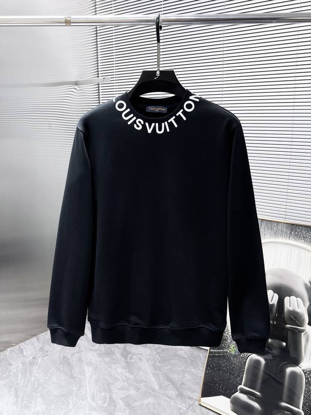 Louis Vuitton LV 2025Ss New Long-Sleeve Crew Neck Sweatshirt, High-End Version!