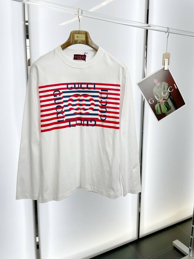 Gucci is going all out to release this new men's casual long-sleeved shirt! High