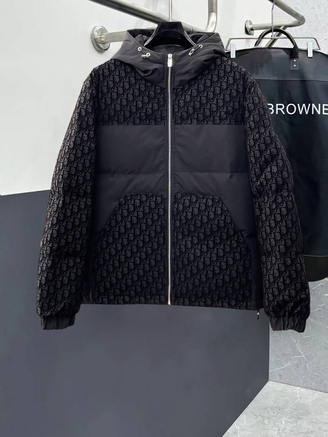 Dior's newest down jacket from their official website. This jacket, touted as t