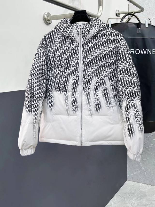 Dior's newest down jacket from their official website. This jacket, touted as t