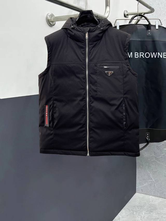 Prada's newest down jacket from their official website. This jacket, touted as