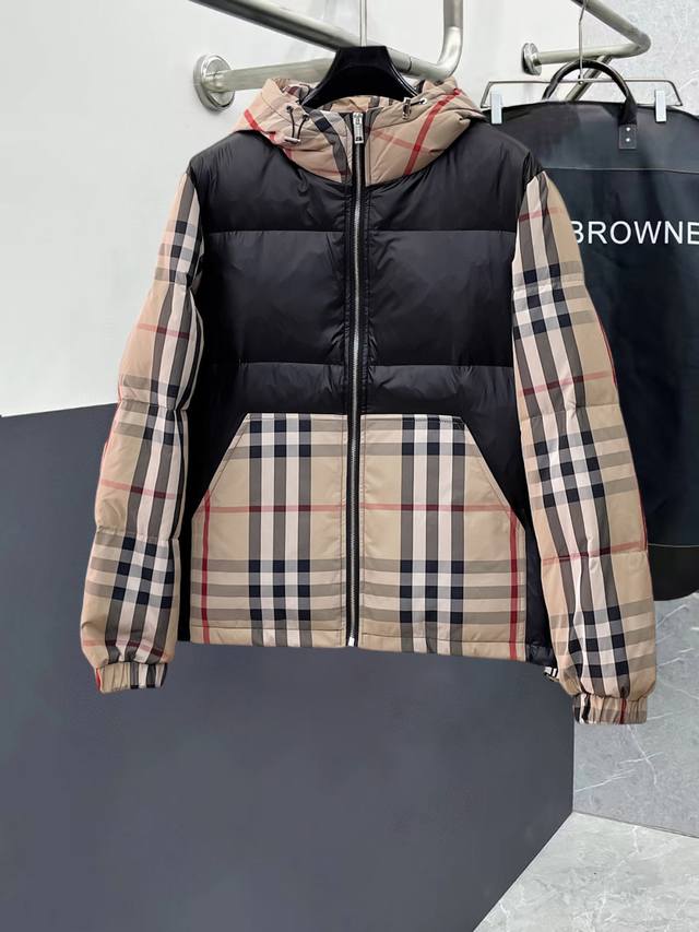 Burberry official website new down jacket. This jacket, touted as the most high