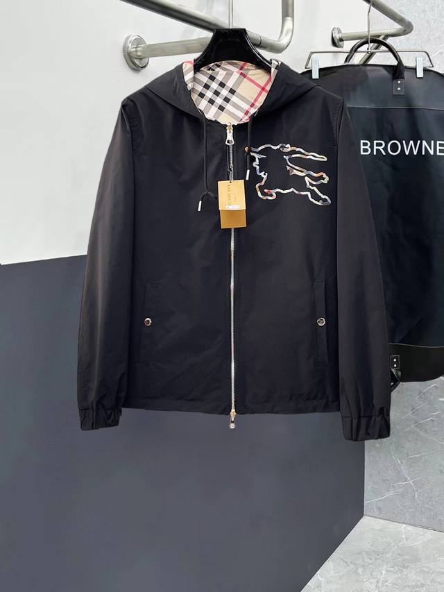 Burberry High-Quality 2025 Spring New Arrival Jacket. A runway piece in perfect