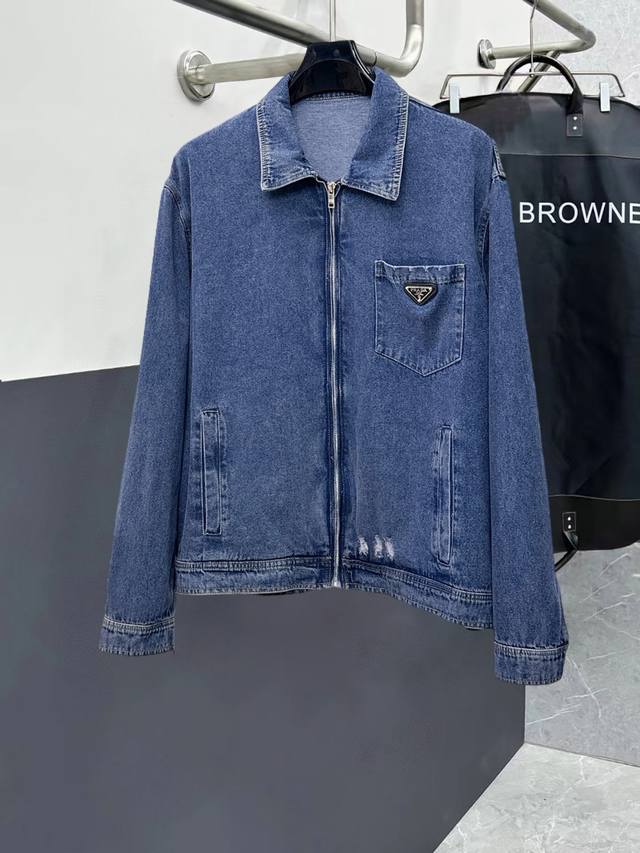 Prada High-Quality 2025 Spring New Arrival Jacket. A runway piece in perfect co
