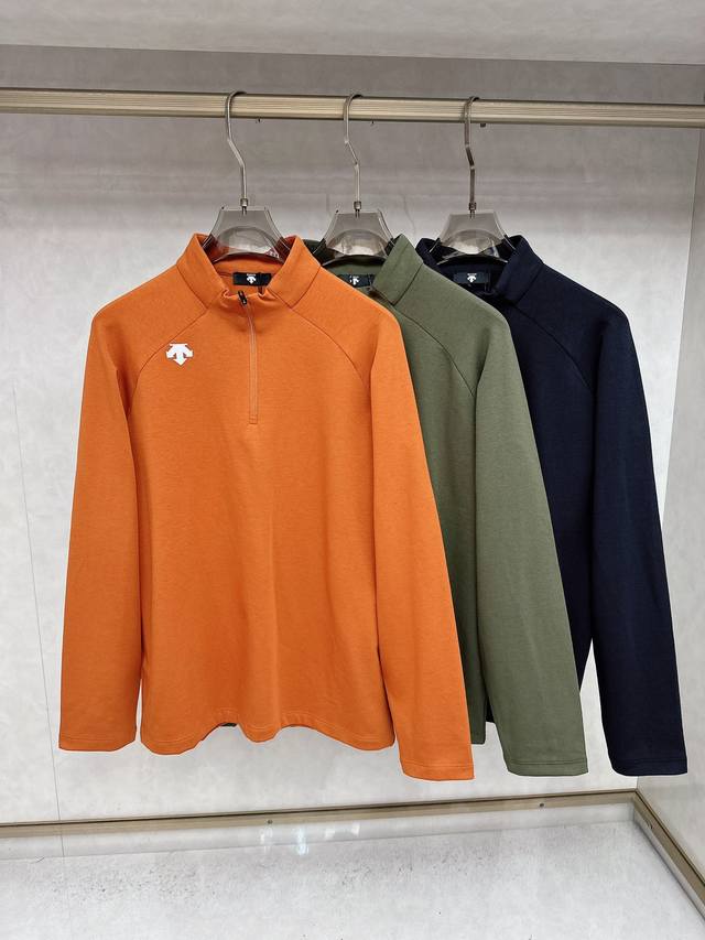 Descente 2025 Autumn/Winter New Trade Order Long-Sleeved Base Layer Shirt, Exce