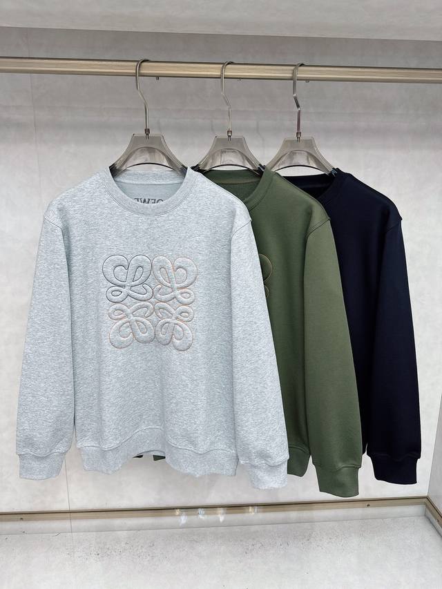 Loewe 2025 Autumn/Winter, available in stores! Embossed logo embroidered men's