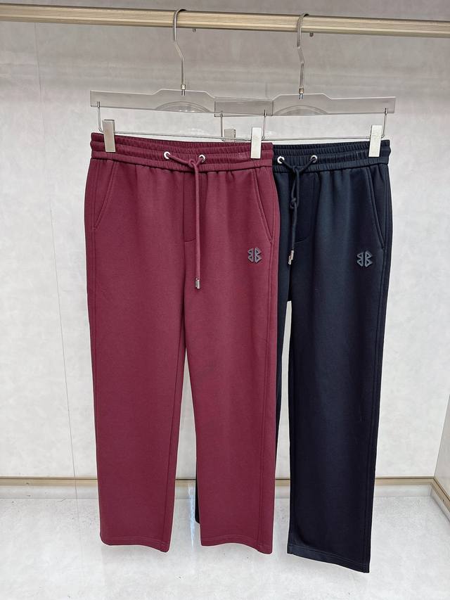 Balenciaga 2025 Fall/Winter Casual Pants, made of pure cotton, are comfortable a